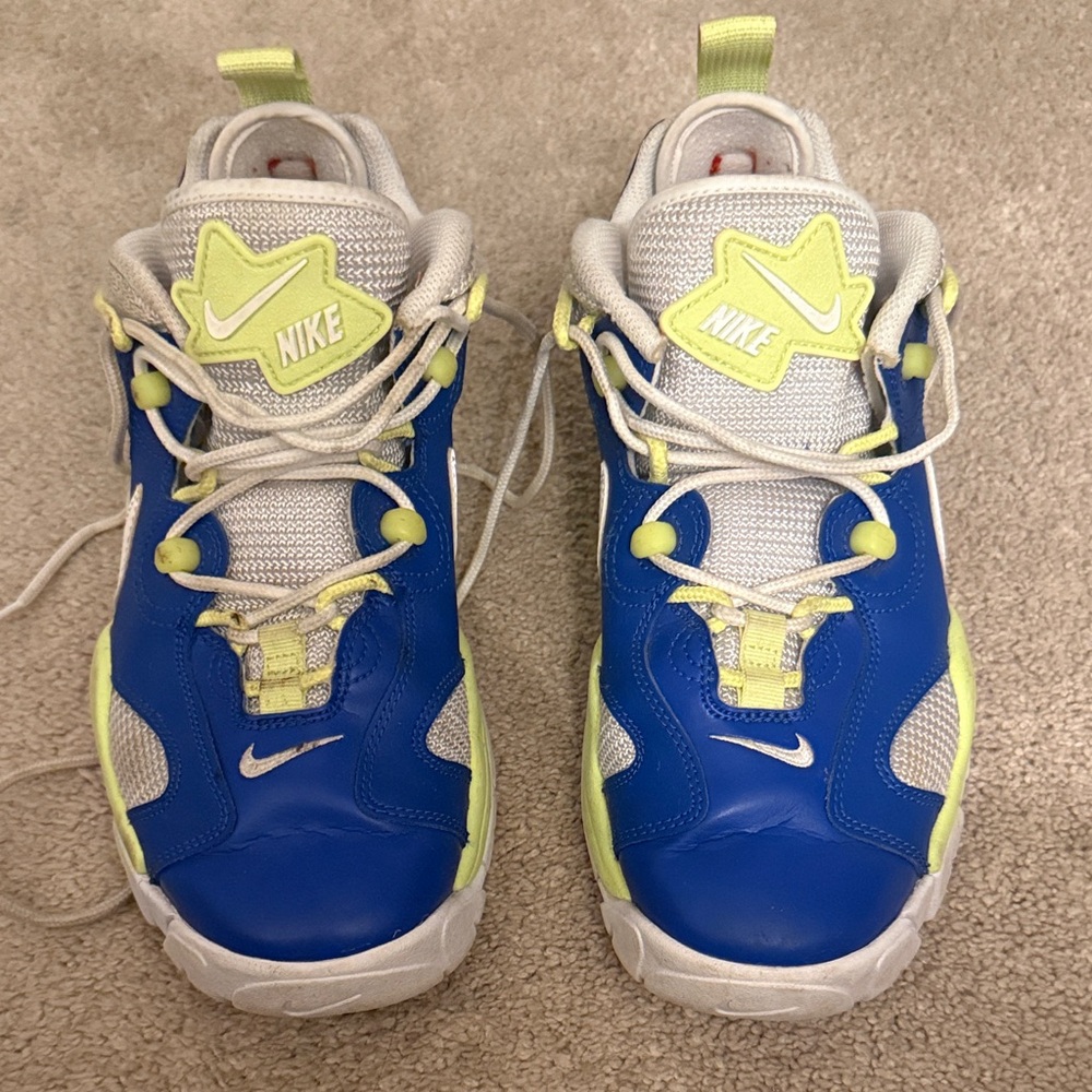 Nike Kids Sneakers in Blue and Lime